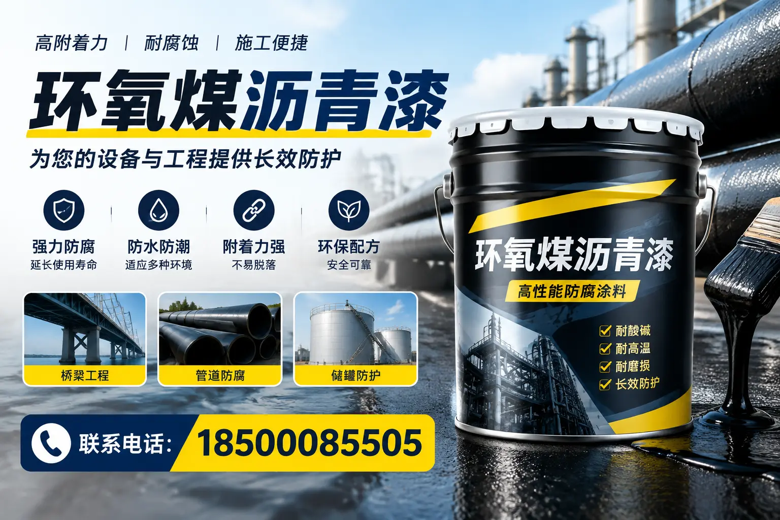 环氧煤沥青漆与其他涂料的对比分析，助力大同企业决策